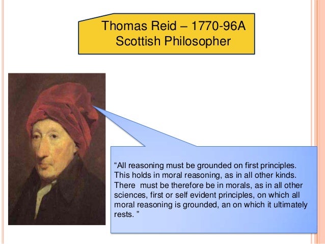 Thomas Reid, Selections from the Scottish Philosophy of Common Sense